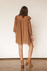 Toasted Ruffle Dress