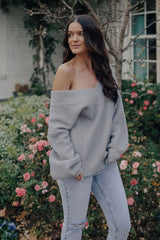 Love Me Forever Sweater (GRAY)