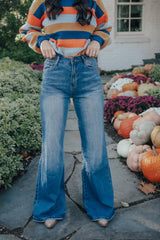 Chelsea High Rise Flare Jean