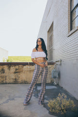 Cloud Mesh Wrap Top (White)