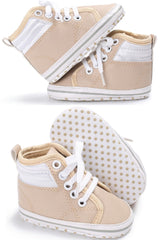 Nude High Top Sneakers