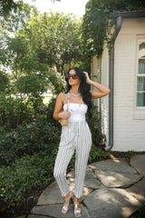 White Tube Top Bodysuit