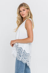 Tunic Lace Tank