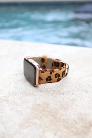 Cheetah Apple Watch Band (Brown)