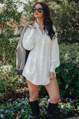 The Perfect Layering Dress (WHITE)